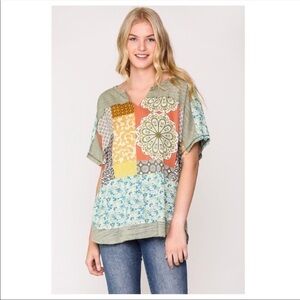 Printed Sage Shirt Sizes S/M/L